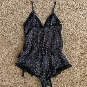 Chelsea28 Intimates & Sleepwear - Chelsea28 🖤 Polka Dot Romper Chelsea28 Intimates & Sleepwear - Chelsea28 🖤 Polka Dot Romper